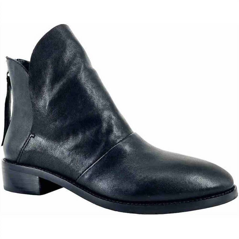 NEW SALVIA women's nili open toe boots in black